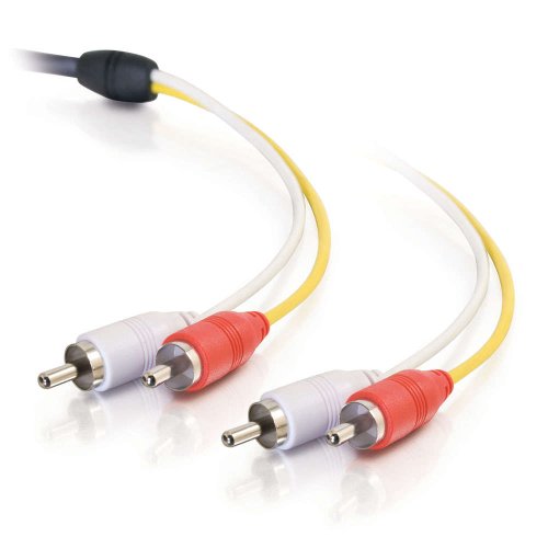 Cable de audio estéreo RCA de 35 pies C2G miniatura 1