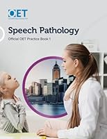 OET Speech Pathology: Official OET Practice Book 1 : For Tests from 31 August 2019 109506827X Book Cover