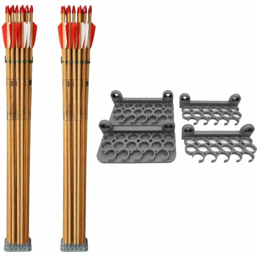 Support de flèche de chasse à l'arc pour stocker 34 tubes