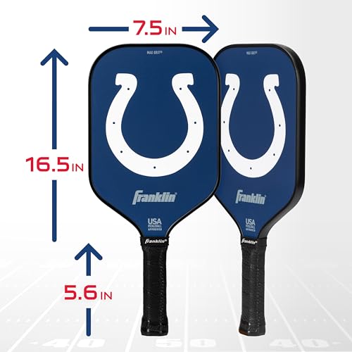 Franklin Sports NFL Pickleball Paddle USAPA Approved - Indianapolis Colts - image 2