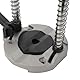 Cozyel Bohrführungsaufsatz mit 13mm-Bohrfutter, Mehrwinkel BohrfüHrungshalterung, BohrstäNder Mit Bohrfutter, Winkelarretierung 45,60,75,90°, Geeignet FüR Holzbearbeitungsbohrungen, Runde RohröFfnung