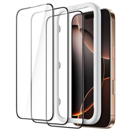 JETech iPhone 16 Pro Max 6.9C`p SʕیtB  KX KChgt P[XɊȂ HDNA 3Zbg
