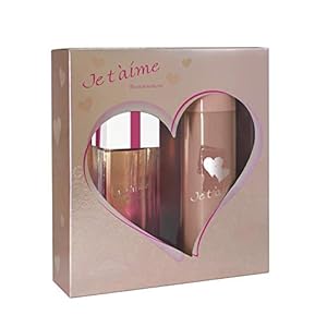 JE T’AIME Passionnément • Coffret pour Femme • Eau de Parfum 100 ml + Déodorant 150 ml • Vaporisateur • Spray • Parfum Femme • Cadeau • EVAFLORPARIS