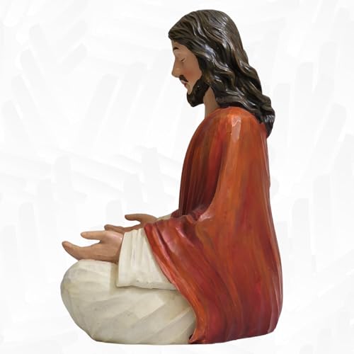 Estatua de Jesús Cristo 6 pulgadas decoración de altar miniatura 3