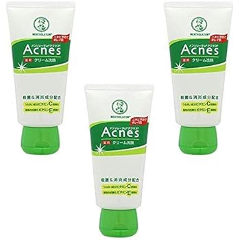 Amazon まとめ買い Acnes アクネス 薬用クリーム洗顔 130g 医薬部外品 3個 Acnes アクネス 洗顔フォーム 通販
