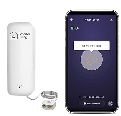 Smarter Living - Smart WiFi Water Sensor & Flood Detector (2-Pack) main view