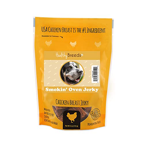 Healthy Breeds Bluetick Coonhound Smokin' Oven Chicken Breast Jerky Dog ...