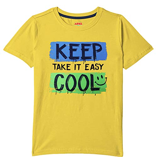 Image of Real Basics Boy's Regular Tshirt(Pack of 3)