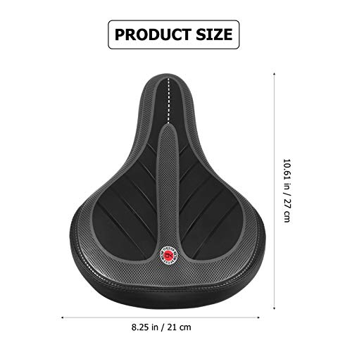 ABOOFAN Conforto Bicicleta Sela Assento Da Bicicleta Respirável À Prova de Choque Design Ergonomia P