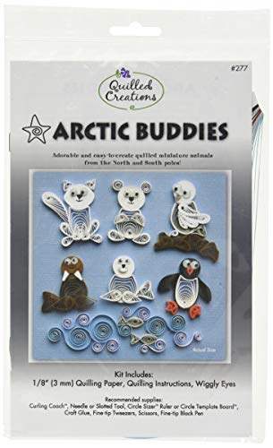 Quilled Creations Q277 Quilling Arctic Buddies Kit for Paper Crafting