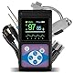 Pulox Pulsoximeter PO-650A Handheld Puls- und SpO2-Messgerät mit externem Sensor für Langzeitmessung mit Datenspeicher und akustischem Warnsignal