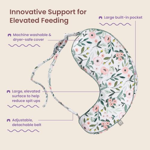 Image of Boppy Uplift Nursing Pillow, Inclined Feeding Support for Reflux Symptoms