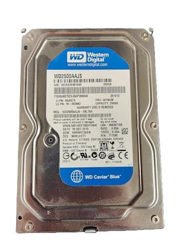 Western Digital WD2500AAJS Caviar Blue 250GB interne Festplatte (8