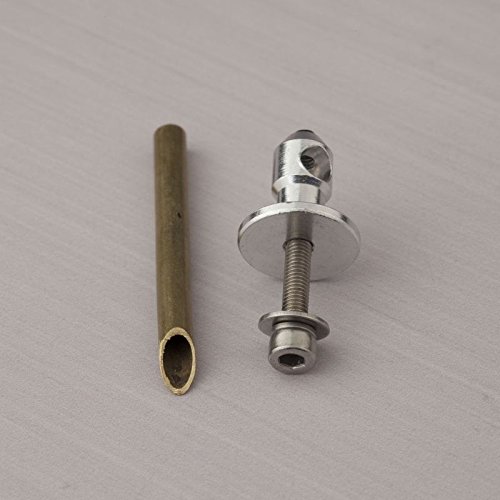 1Set Water Nipples / Outlets Brass + 1m Silicone Tube for RC Boat RC#149