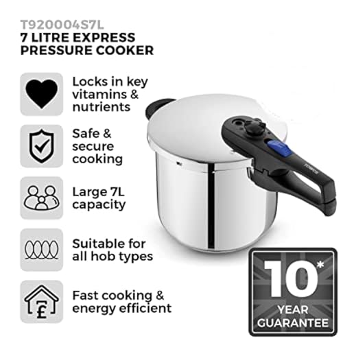 Olla a presión de acero inoxidable 6 L miniatura 2