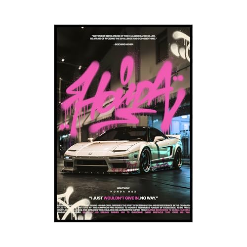 Image of Aniculture JDM Car Poster Bundle - Supra, BMW & Honda NSX A3 HD Wall Art, Vibrant Colors, 300 GSM Thick Cardstock | Modern Room, Bedroom & Office Decor