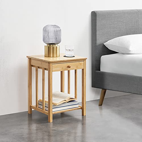 [en.casa] Beistelltisch Ranua Wohnzimmertisch 51 x 40 x 35 cm Nachttisch...