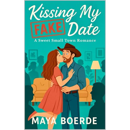 Kissing My Fake Date Audiolibro Por Maya Boerde arte de portada
