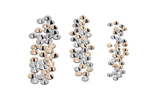 Swarovski Nail Crystals Combo Rose Gold 105Pc