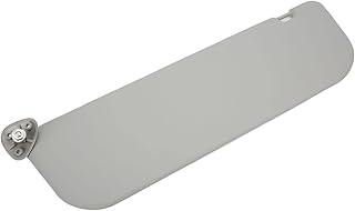 LEFT DRIVER SUN VISOR GRAY REPLACEMENT FOR FORD E150 E250 E350 E450 2009-2014