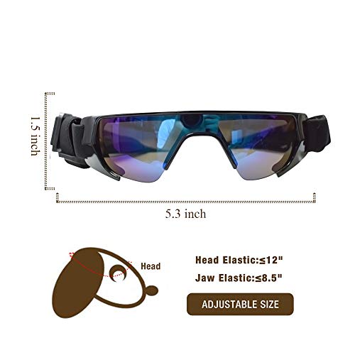 Lunettes de soleil pour chien et chat avec protection yeux chiot - 3