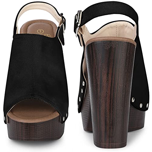 Perphy Slingback Platform Chunky High Heel Sandals for Women3