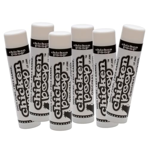 Chicken Poop Original Lip Balm | Natural Moisturizing Lip Treatment with Beeswax & Essential Oils | Lavender Flavor | Funny Name Serious Moisture | PetroleumFree ParabenFree Lip Care (6)