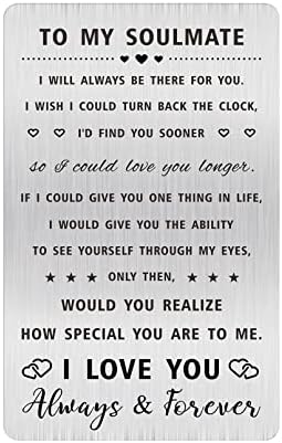 Daughter In Law Gift - Engraved Stainless Steel Wallet Card With Sweet Message From Mother In Law