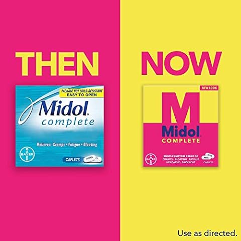 Midol Menstrual Formula Caps Cover