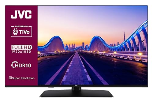 JVC Fernseher 40 Zoll Smart TV powered by TiVo (Full HD, HDR, Triple-Tuner, 6 Monate HD+ inkl.) LT-40VF5355