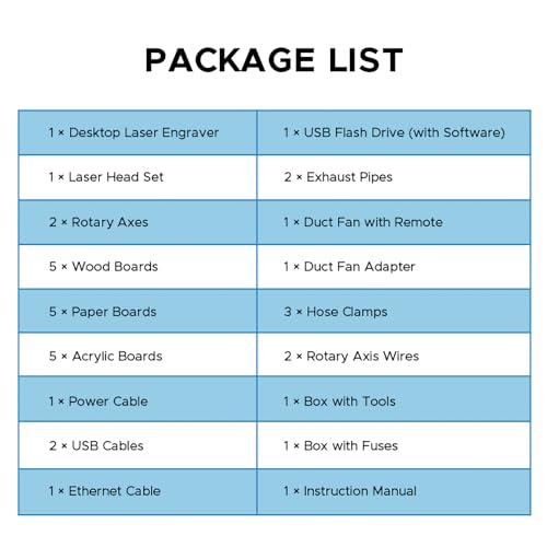 Omtech RYGEL-0503 Polar 50W Desktop Laser Engraver thumb #8