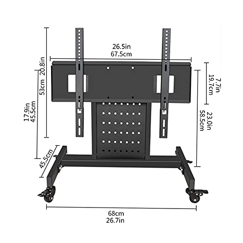 Soporte TV Universal WALDOR para piso 32"-75" móvil miniatura 2