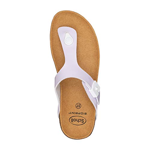 Scholl Boa Vista, Flip-Flop Donna, Lilla, 40 EU