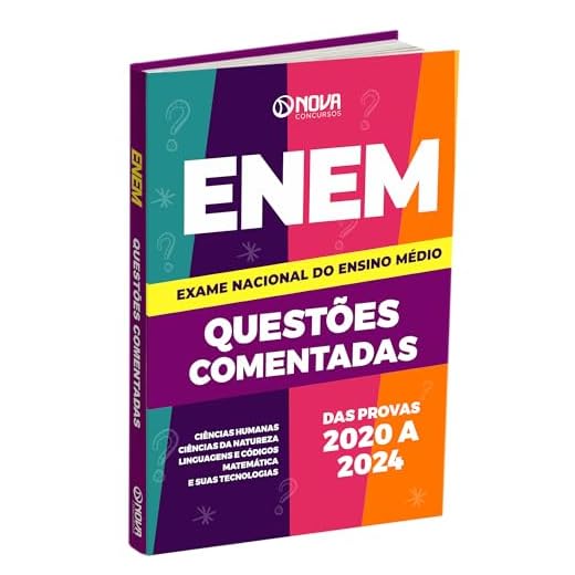 Livro Questões Comentadas ENEM - LOJA OFICIAL