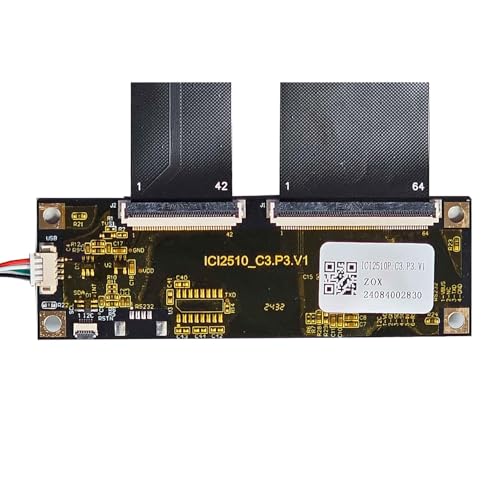 Image of 24 inch 1920x360 DV240FBM-NB0 IPS Stretched Bar LCD Touchscreen | and H /D USB SD Card Board,Capacitive Touch Sensor Panel,Support 10-Points Multi-Touch