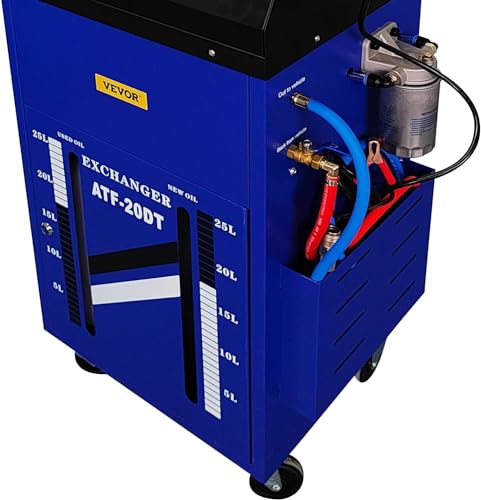 VEVOR Flush Machine DC12V 0-60PSI, Automatic Transmission Fluid Exchanger Heavy Duty Transmission Flush Machine for Small Gasoline Motor Car and Diesel Vehicle