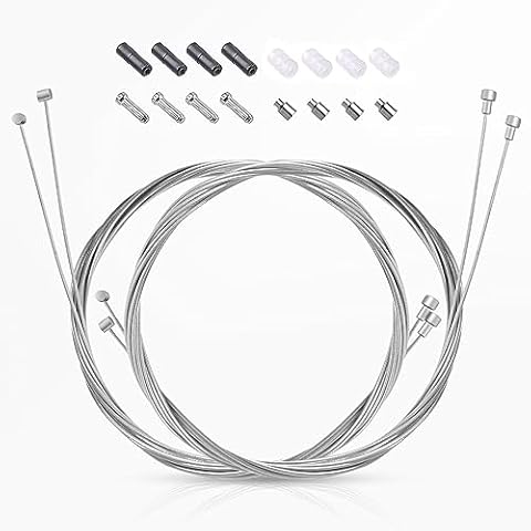 Gionfe 4PCS Universal Bike Brake Cable Set Cover