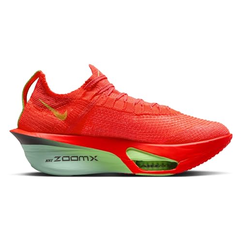 Nike Alphafly 3 Women's Road Racing Shoes (FD8315-600, Bright Crimson/Lime Blast/Mint Foam/Cave Purple)3