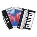 Gyj&mmm Enfants Accordéon Jouet Accordéon Mini Instruments de Musique 17 Touches 8 Basses pour Enfant Enfants Enfants Tout-Petits Débutants Instruments À Clavier