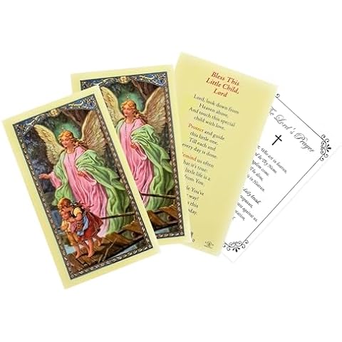 Guardian Angel Prayer Card Set Cover