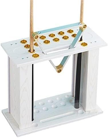 Billiards placement device Billiard Table Cue Rack Floor Standing Wooden Billiard Table Rack Easy To Install Billiard Table Accessories Organizer