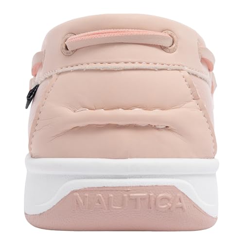 Image of Nautica Women's Casual Boat Shoes, Moc-Toe Loafers with Cushioned Insole, Deck Fashion Sneaker