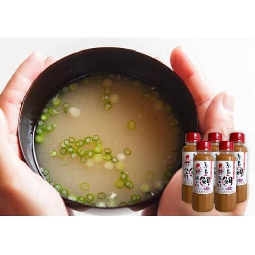 糸島食品 糸島鯛液みそ 味噌汁 17杯分 5本 味噌 液体