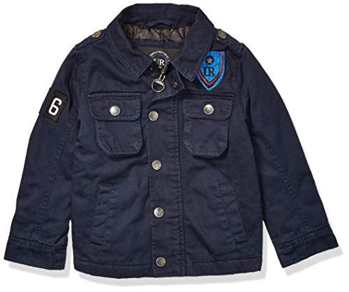 Image of Urban Republic Little Boys Cotton Twill Jacket, Navy, 5/6