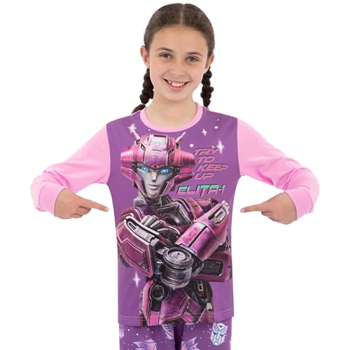 Transfromers One Girls Pajamas | Autobot Girls' Pajama Sets | Elita PJs3