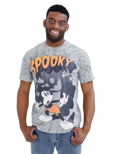 Mickey Mouse Halloween Tie-Dye Shirt