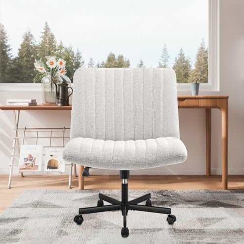 Cadeira de Escritório Python Fly Leisure, Assento Extra Grande e Largo em Tecido (Cinza) Cadeira de Escritório Python Fly Leisure, Assento Extra Grande e Largo em Tecido (Cinza)