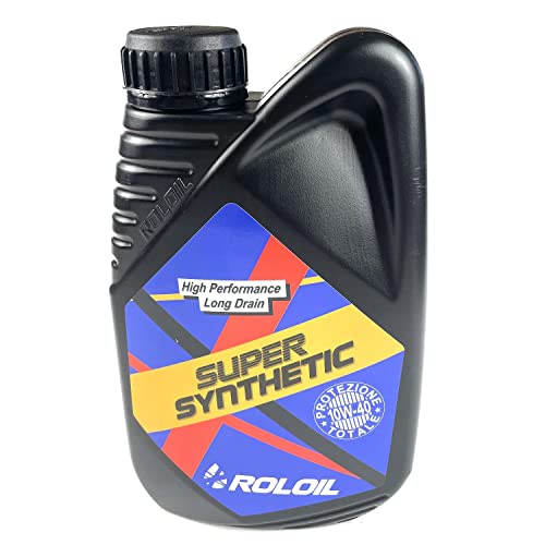 Olio Motore 10W40 Sintetico 1 Lt Litro Roloil Super Synthetic Per Motore A Benzina Disel 2/4 Tempi 2T 4T
