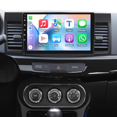 10 Inch Android 14 Car Stereo 4+64G Fit for Mitsubishi Lancer 2007-2012 Double Din Car Radio Receiver with Wireless CarPlay Android Auto IPS Touchscreen GPS Bluetooth FM RDS WiFi 10 Inch Android 14 Car Stereo 4+64G Fit for Mitsubishi Lancer 2007-2012 Double Din Car Radio Receiver with Wireless CarPlay Android Auto IPS Touchscreen GPS Bluetooth FM RDS WiFi