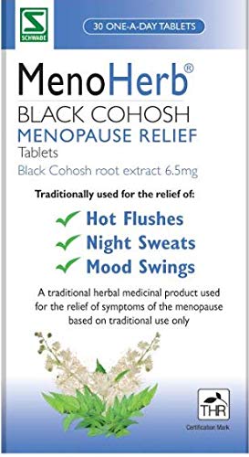 Menoherb Balck Cohosh Root Extract 6.5mg - 30 Tablets